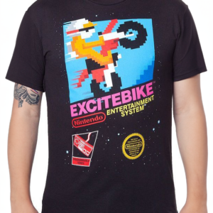 T-shirt Excitebike retro