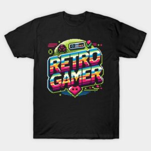 T-shirt "Retro Gamer"