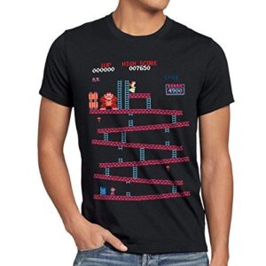 T-shirt Donkey Kong map retro